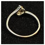 10K Gold Ring and Earring Bundle 10K Gold Ring and Earring Bundle