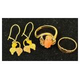 Black Hills Gold 10K Gold Jewelry Bundle Black Hills Gold 10K Gold Jewelry Bundle
