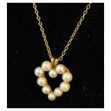 14K Gold Earrings and Necklace