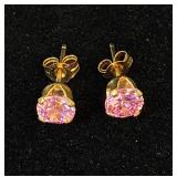 14K Gold Earrings and Necklace