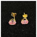 14K Gold Earrings and Necklace