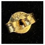 14K Gold Earrings and Necklace