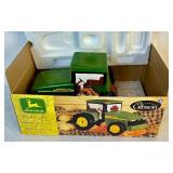 Large Assortment of John Deere Collectables - Includes: Wall Signs, Cookie Jar, Wall Watch, 2 Desk Clocks, "Daddy Large Assortment of John Deere Collectables - Includes: Wall Signs, Cookie Jar, Wall Watch, 2 Desk Clocks, "Daddy