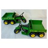 Collection of Assorted John Deere 1/64 - 2 Plastic 7410, ERTL Die Cast 8285R Tractor with 2700 Mulch Ripper,2 ERTL Die Cast AMT 600 Collection of Assorted John Deere 1/64 - 2 Plastic 7410, ERTL Die Cast 8285R Tractor with 2700 Mulch Ripper,2 ERTL Die Cast AMT 600