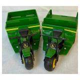 Collection of Assorted John Deere 1/64 - 2 Plastic 7410, ERTL Die Cast 8285R Tractor with 2700 Mulch Ripper,2 ERTL Die Cast AMT 600 Collection of Assorted John Deere 1/64 - 2 Plastic 7410, ERTL Die Cast 8285R Tractor with 2700 Mulch Ripper,2 ERTL Die Cast AMT 600