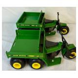 Collection of Assorted John Deere 1/64 - 2 Plastic 7410, ERTL Die Cast 8285R Tractor with 2700 Mulch Ripper,2 ERTL Die Cast AMT 600 Collection of Assorted John Deere 1/64 - 2 Plastic 7410, ERTL Die Cast 8285R Tractor with 2700 Mulch Ripper,2 ERTL Die Cast AMT 600