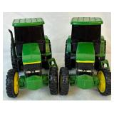 Collection of Assorted John Deere 1/64 - 2 Plastic 7410, ERTL Die Cast 8285R Tractor with 2700 Mulch Ripper,2 ERTL Die Cast AMT 600 Collection of Assorted John Deere 1/64 - 2 Plastic 7410, ERTL Die Cast 8285R Tractor with 2700 Mulch Ripper,2 ERTL Die Cast AMT 600