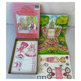 Collection of Vintage Paper Dolls: Includes The Ginghams Paper Dolls Play Sets and Books - 11 Pieces Total Collection of Vintage Paper Dolls: Includes The Ginghams Paper Dolls Play Sets and Books - 11 Pieces Total