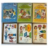 Collection of Vintage Paper Dolls: Includes The Ginghams Paper Dolls Play Sets and Books - 11 Pieces Total Collection of Vintage Paper Dolls: Includes The Ginghams Paper Dolls Play Sets and Books - 11 Pieces Total