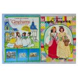 Collection of Vintage Paper Dolls: Includes The Ginghams Paper Dolls Play Sets and Books - 11 Pieces Total Collection of Vintage Paper Dolls: Includes The Ginghams Paper Dolls Play Sets and Books - 11 Pieces Total