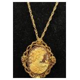 Collection of Vintage Cameo Necklaces, Brooches and Earrings Collection of Vintage Cameo Necklaces, Brooches and Earrings