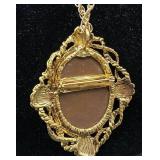 Collection of Vintage Cameo Necklaces, Brooches and Earrings Collection of Vintage Cameo Necklaces, Brooches and Earrings