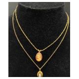 Collection of Vintage Cameo Necklaces, Brooches and Earrings Collection of Vintage Cameo Necklaces, Brooches and Earrings