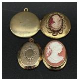 Collection of Vintage Cameo Necklaces, Brooches and Earrings Collection of Vintage Cameo Necklaces, Brooches and Earrings