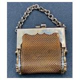 Vintage Jewelry Bundle of  Art Deco Shoe Scarf Clips, Mother of Pearl Collar Chain, Coin Purse and Pillbox Vintage Jewelry Bundle of  Art Deco Shoe Scarf Clips, Mother of Pearl Collar Chain, Coin Purse and Pillbox