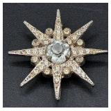 Star Shaped Rhinestone Brooches Star Shaped Rhinestone Brooches