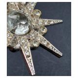 Star Shaped Rhinestone Brooches Star Shaped Rhinestone Brooches