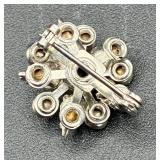 Star Shaped Rhinestone Brooches Star Shaped Rhinestone Brooches