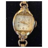 Four Vintage Ladies Watches - Bulova, Elgin, Enzo 17 Jewels and Buren Four Vintage Ladies Watches - Bulova, Elgin, Enzo 17 Jewels and Buren