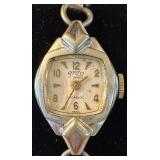 Four Vintage Ladies Watches - Bulova, Elgin, Enzo 17 Jewels and Buren Four Vintage Ladies Watches - Bulova, Elgin, Enzo 17 Jewels and Buren