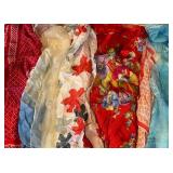 Assortment of Vintage Scarves - From Japan, France and USA Assortment of Vintage Scarves - From Japan, France and USA