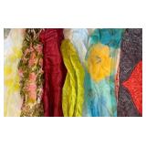 Assortment of Vintage Scarves - From Japan, France and USA Assortment of Vintage Scarves - From Japan, France and USA