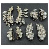 Dazzling Assortment of Rhinestone Clip-On, Twist-On and Stud Earrings Dazzling Assortment of Rhinestone Clip-On, Twist-On and Stud Earrings