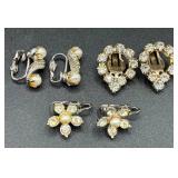 Dazzling Assortment of Rhinestone Clip-On, Twist-On and Stud Earrings Dazzling Assortment of Rhinestone Clip-On, Twist-On and Stud Earrings