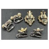 Dazzling Assortment of Rhinestone Clip-On, Twist-On and Stud Earrings Dazzling Assortment of Rhinestone Clip-On, Twist-On and Stud Earrings