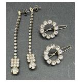 Dazzling Assortment of Rhinestone Clip-On, Twist-On and Stud Earrings Dazzling Assortment of Rhinestone Clip-On, Twist-On and Stud Earrings