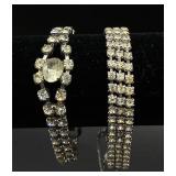 Elegant Collection of Rhinestone Necklaces and Bracelets Elegant Collection of Rhinestone Necklaces and Bracelets