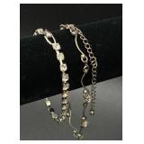 Elegant Collection of Rhinestone Necklaces and Bracelets Elegant Collection of Rhinestone Necklaces and Bracelets