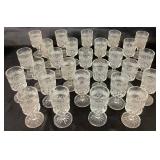 Vintage Wexford Glass Collection by  Anchor Hocking Vintage Wexford Glass Collection by  Anchor Hocking