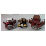 Assortment of 11 1:24 Scale Diecast Models plus 1:18 Scale PT Cruiser