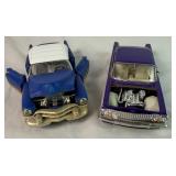 Assortment of 11 1:24 Scale Diecast Models plus 1:18 Scale PT Cruiser