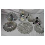 Vintage Federal Glass Iridescent Petal Glassware Collection Vintage Federal Glass Iridescent Petal Glassware Collection