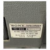 Sony Reel to Reel Tapecorder TC-200 #161052