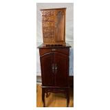 Jewelry Armoire Package - 2 Pieces, Armoire and 6 Drawer Jewelry Box