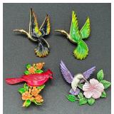 Assortment of Animal Pins, Necklaces and Pendants