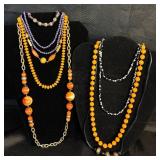 Boho Beaded Necklaces, Earrings and Rings