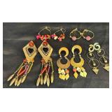 Boho Beaded Necklaces, Earrings and Rings