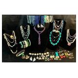 Coastal Style Beaded Necklaces, Bracelets, Rings and Earrings