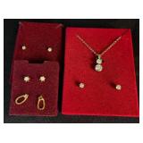 Romantic Style Jewelry with Gemstone Accents