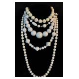 Vintage Pastel Necklaces and Earrings