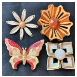 Vintage Pastel Necklaces and Earrings