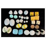 Vintage Pastel Necklaces and Earrings