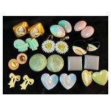 Vintage Pastel Necklaces and Earrings