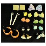 Vintage Pastel Necklaces and Earrings