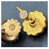 Assortment of Vintage Blue Accented Brooches, Necklaces, Earrings and Bracelets Assortment of Vintage Blue Accented Brooches, Necklaces, Earrings and Bracelets