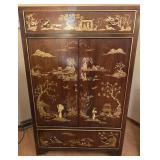 Chinoiserie 4 Drawer Armoire by Dixie Ming Tree Chinoiserie 4 Drawer Armoire by Dixie Ming Tree